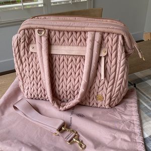 HAPP Diaper bag-Paige Carryall Dusty Rose
